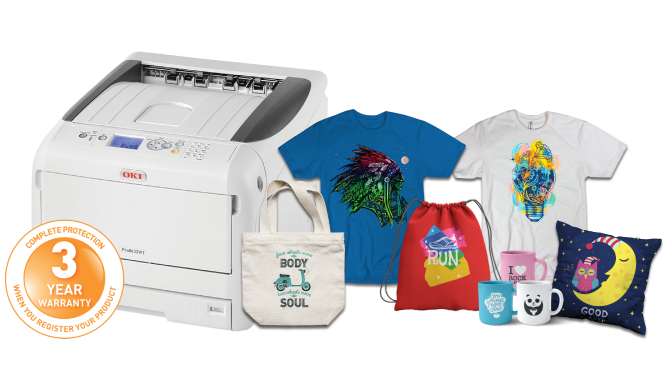 The 1 A3 Digital Toner Transfer Printer the OKI Pro8432WT